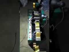 2Motor de 2 kW y máquina de formación de aletas de 8 mm para el tipo de aletas de alfombra