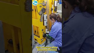 Así se monta el núcleo de un intercambiador de calor ⚙️