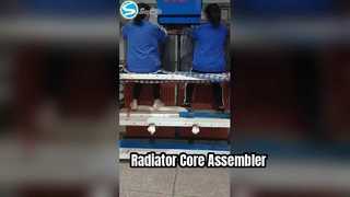 Ensamblador del núcleo del radiador